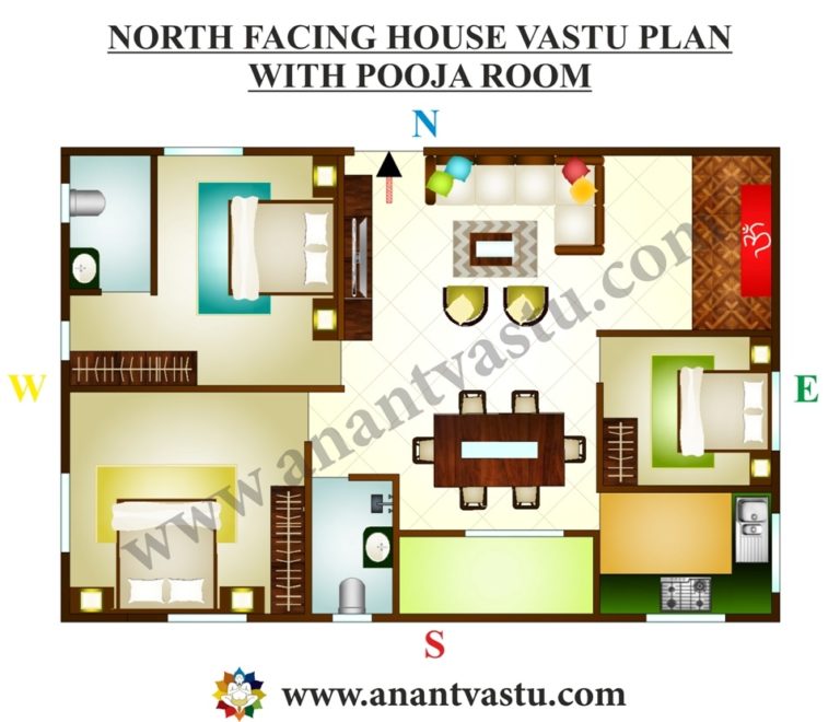 North Facing House Vastu Plan And Tips To Attract Wealth