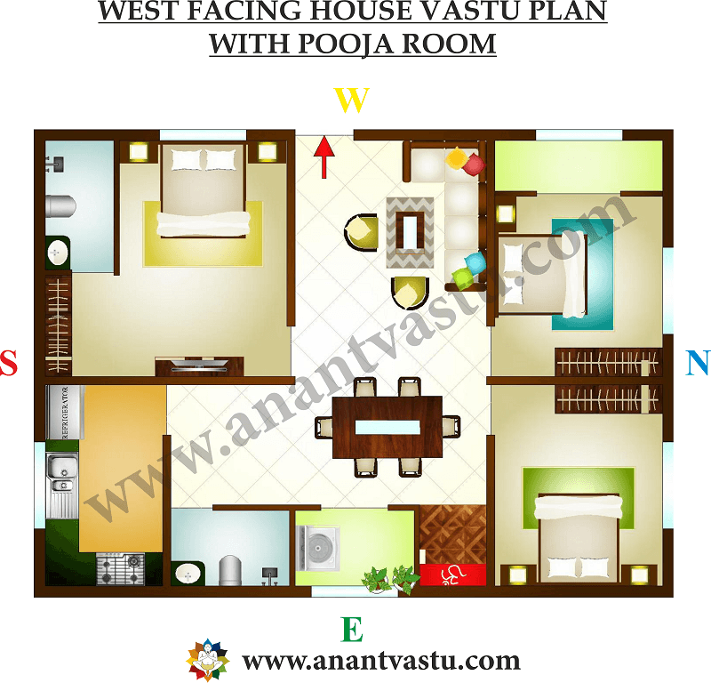 West Facing House Vastu Plan With Advantages Why It s Good 2023 